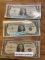3 Silver Certificate $1 Bills