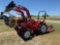 Yanmar FX28D 4x4 284 hrs. with front loader & 4 ft. mower