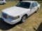 1995 Lincoln Town Car runs good white Vin#1LMLM82W2SY760285