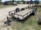 2010 Big Tex 14ft Utility Trailer with gate has title