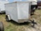 2020 DSTX 5x10 U nosed Enclosed trailer has title Vin#7JKBE0811LH002840