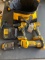 Dewalt Brushless 20V impact driver, Drill driver & cut out tool with batt & charger works