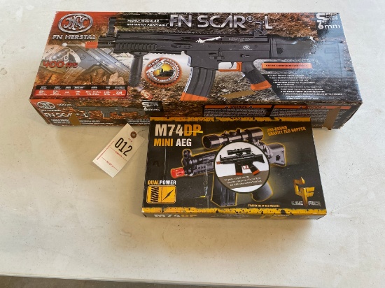 FNSCAR & M74DP Air Soft Guns