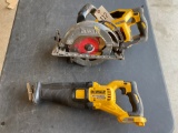 Dewalt 60V Circular Saw & Sawzall tools only works