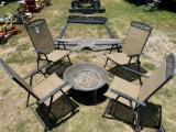 4- Chairs & Fire Pit