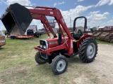 Massey Ferguson 23IS 537hrs Front attachment with bucket runs