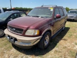 1998 Ford Expedition vin#1FMRUI7L&WL31503 needs battery maroon