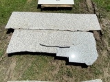 Pallet of Granite counter top slabs 4 pc