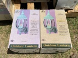2 Outdoor lanterns