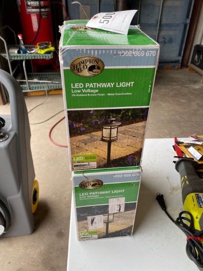 4 LED Pathway lights