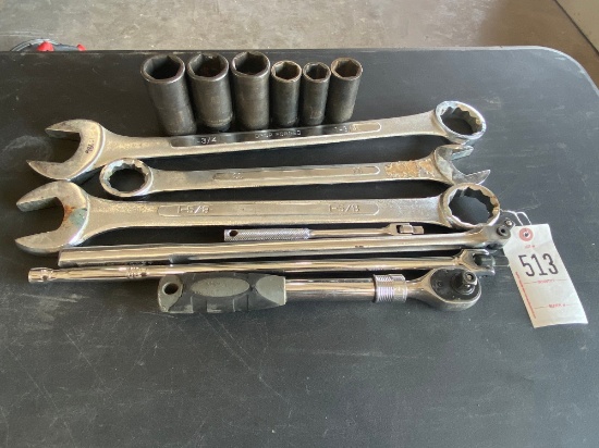 Wrenches, Break over bars & 1/2" Sockets