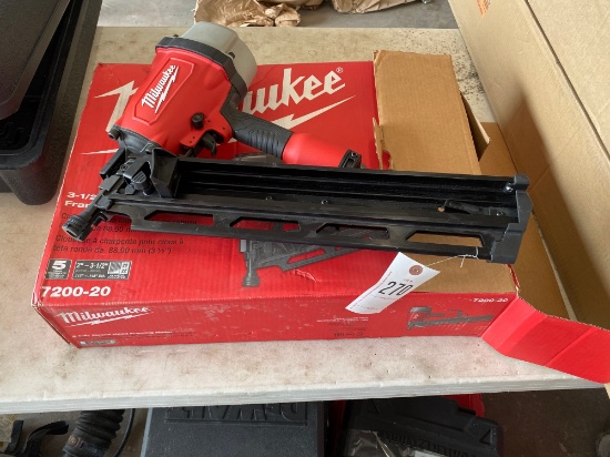 Milwaukee 3 1/2" Round Head Framing nailer