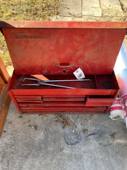 Red tool box