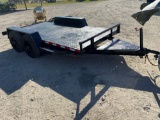 12 ft. all metal Equipment trailer has title
