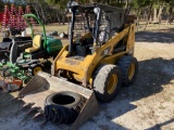 2009 Cat 226B3 Skid Steer with new tire, hr. meter no working runs