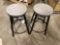 New 2 Counter height bar stools