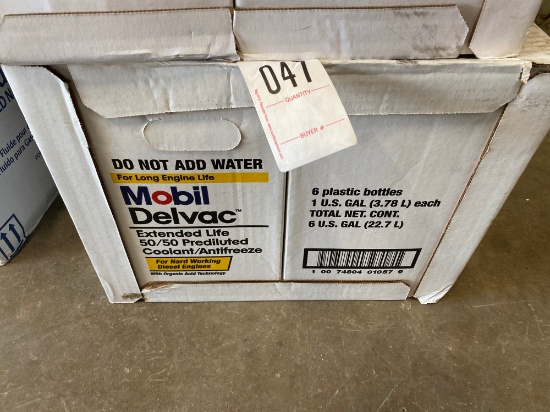 Case of Mobie Delvac 50/50 Antifreeze