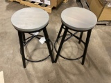 New 2 Counter height bar stools