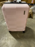American Tourist suitecase pink