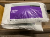 4 King Feather Pillows