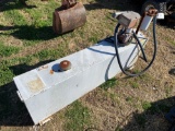 Fuel Tank with Pump white