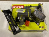 Ryobi 18V Straight 15 Gauge Finish Nailer Battery & charger works