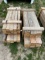 2 Bundles of Wood 20 5' 2x4, 30- 4' 2x4, 18- 5' 2x6 & 12- 4' 2x6