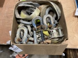 Box of Shackles & tow straps