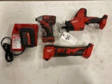 Milwaukee 18V Impact Driver, Hackzall, Multi tool with battery & charger works