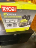 Ryobi Gas Backpack Blower works