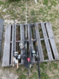 Bundle of Fishing poles