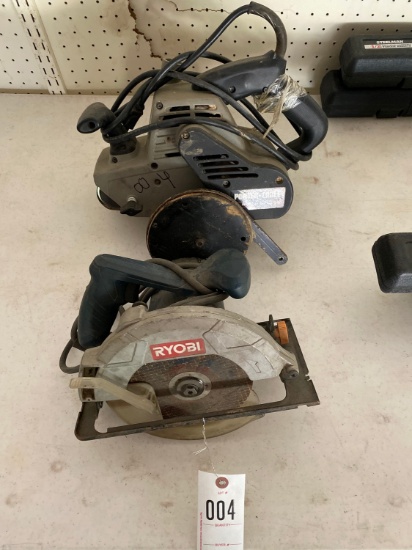 Ryobi Saw & Portercable sander