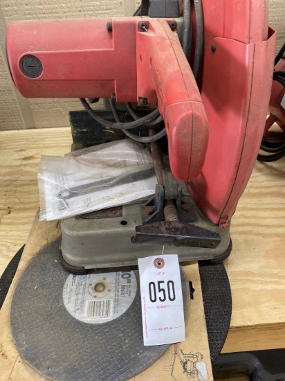 Milwaukee Chop Saw with Extra Blades