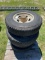 4- 8 Lug Trailer wheels & tires 235/85r16