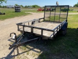 6x10 Utility Trailer with ramp bill of sale