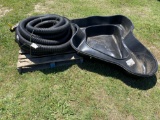 Black hose, 100 gallon Pond liner