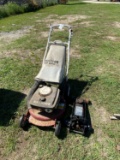Snapper mower/attachments in bag