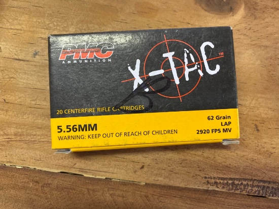 X-Tac 5.56 mm 62 Grain 20 Cartridges