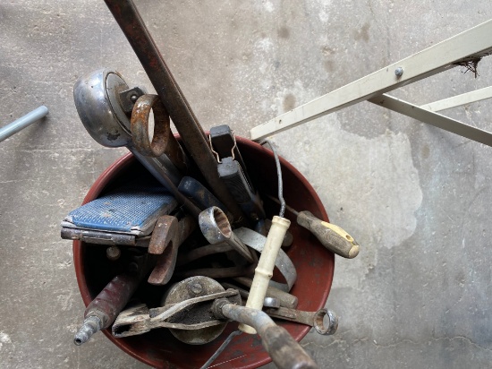 Bucket of Misc Tools