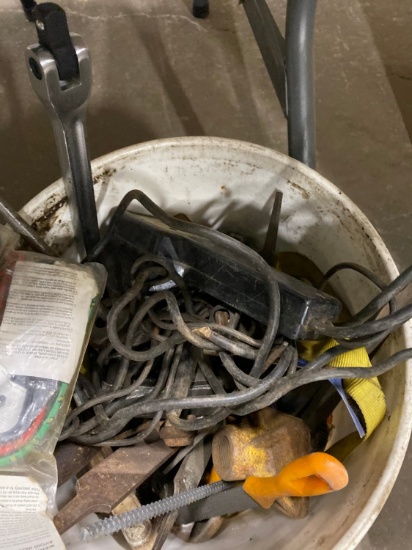 Bucket of Misc tools