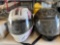 2 Motorcylcle helmets