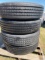 4- Michelin 255/80R22.5 80% Tread