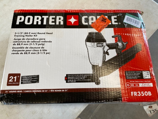 Porter Cable 3 1/2" Round Head Framing nailer