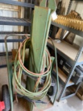 Large Oxygen/accet. Cart with hose
