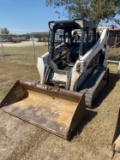 2013 Bobcat T590 Skid steer 4378 hrs Sn#A3NR11661 Machine will loose oil pressure if under 2000 RPM