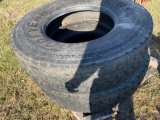 2- Goodyear 12R22.5.5 Semi Tires