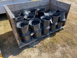 Crate full of Kubota UTV Wheels