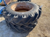 1- 14.9-24 Massey Tire & Wheel, 2- 13.6-28 Ford Tractor Tires & wheels