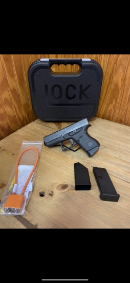 New Glock 43 9MM 2- 6 round Mags SN#AFZC082