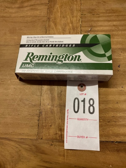 Remington 38" Special Rifle 20 Cartridges